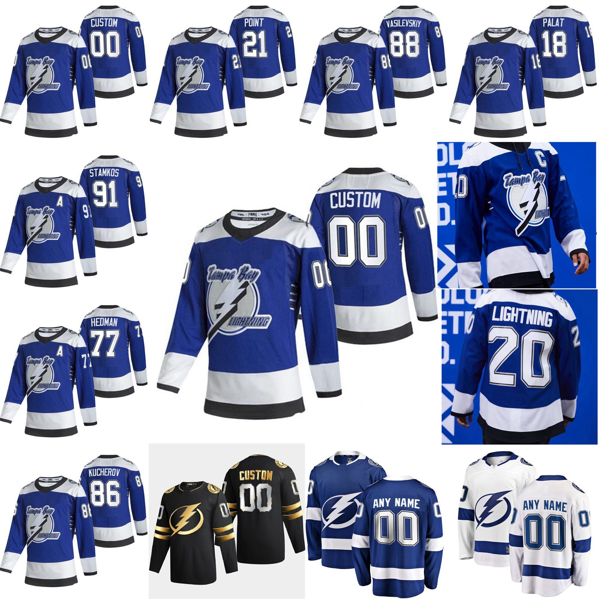 Tampa Bay Lightning Reverse Retro Jersey For Sale Nhl Reverse Retro