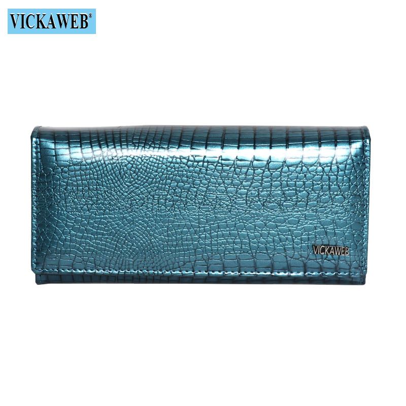 blå plånbok