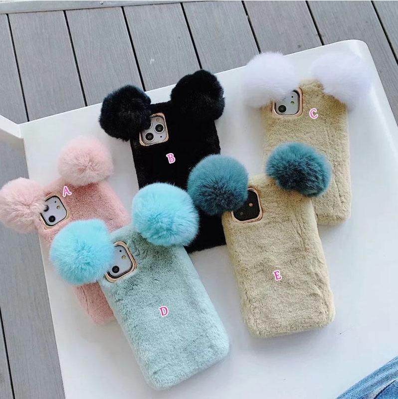 3d Ball Fluffy Case For Iphone 11 Pro Max Xr Xs Max X 7 8 6 Plus Hair Fur Girl Cute Soft Tpu Cartoon Back Cell Phone Covers Fashoin Luxury From Topseller0519 2 67 Dhgate Com