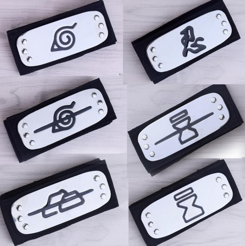Uzumaki Naruto Headband Leaf Kakashi Itachi Deidara Cosplay Accessories