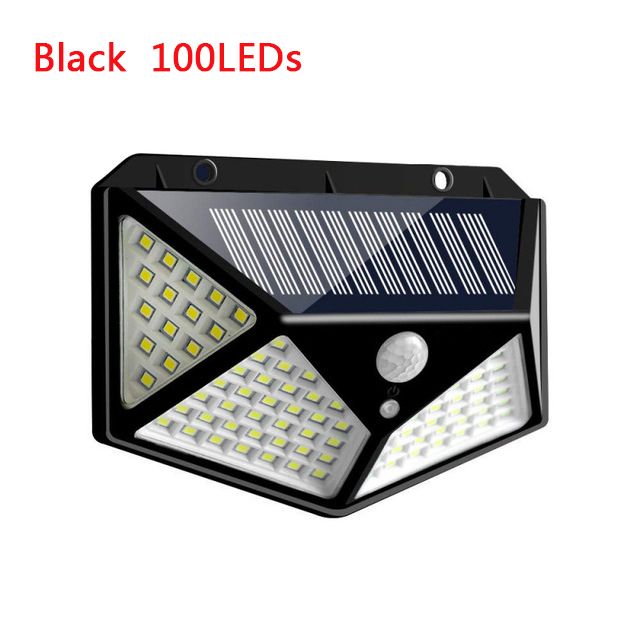 100LEDs الأسود