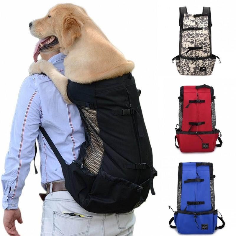 2021 Pet Backpack Shoulder Large Size Puppy Cat Outcrop Bags Breathable Outdoor Traveler Big Dog