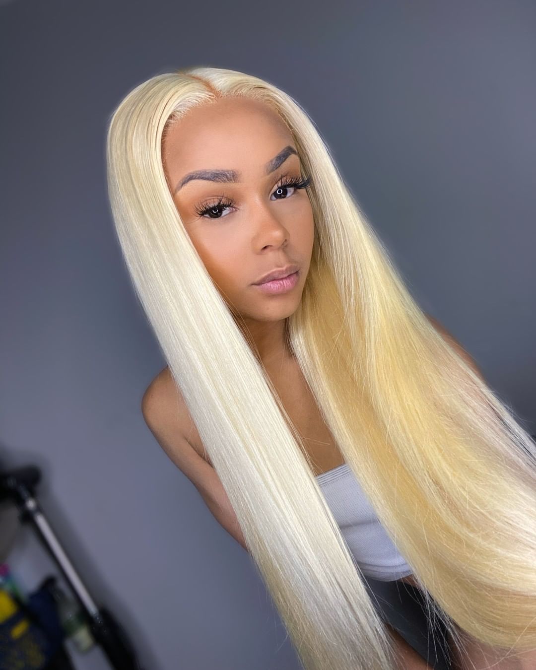 150% Density 613 Honey Blonde 13x6 Lace Front Wig Pre Plucked With Baby Hair India 150% Density 613 Honey Blonde 13x6 Lace Front Wig Pre Plucked With Baby Hair India