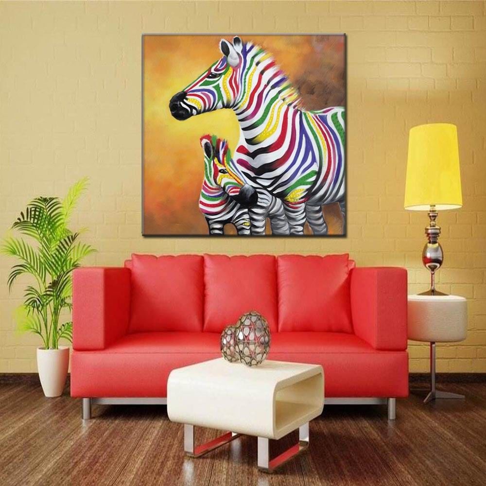 Framed or Unframed Zebra Home Decor Canvas Print