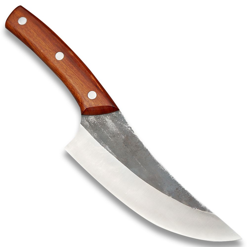 Acheter Couteau de cuisine en acier inoxydable forgé à la main couteaux de  Sculpture de poisson couteau à désosser couperet à viande fruits légumes  outil de coupe