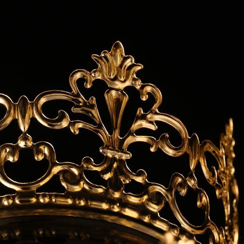 BESTONZON 1PC Tiara Crown Decorative Cake Decoration Crown for Wedding Birthday 