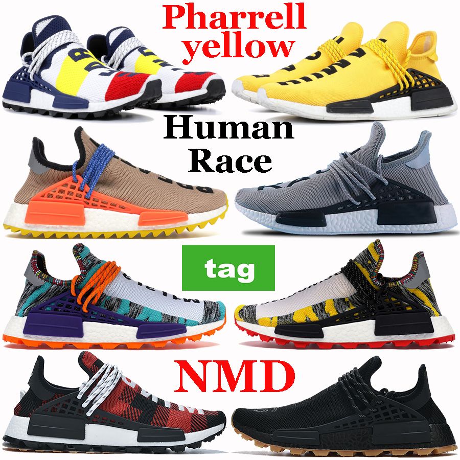 human race yellow shoelaces