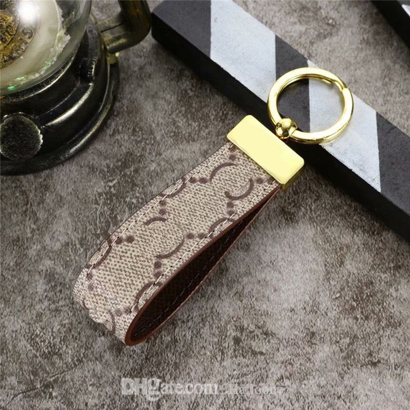 2022 Designer Leather Keychain For Men And Women Luxury Handmade