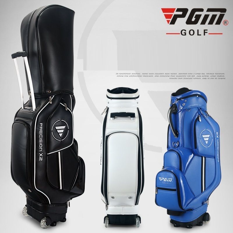 2021 PGM Retractable Golf Bag Waterproof Leather Golf Standard Bag