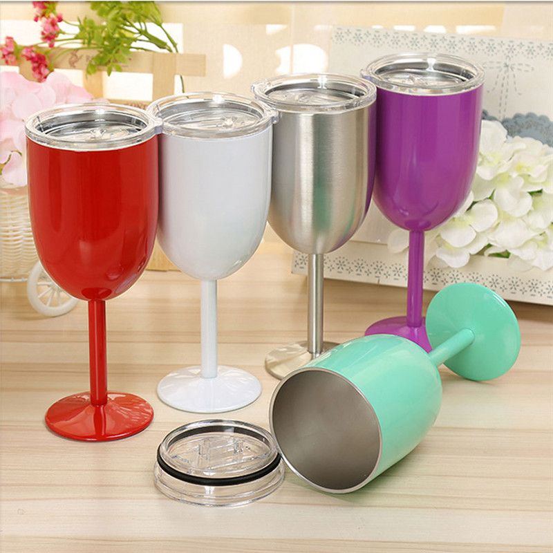 Insulated Martini Glass  Stainless Steel Bar Mixed Drinks