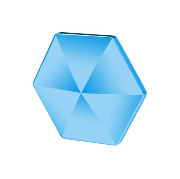 bleu - hexagone