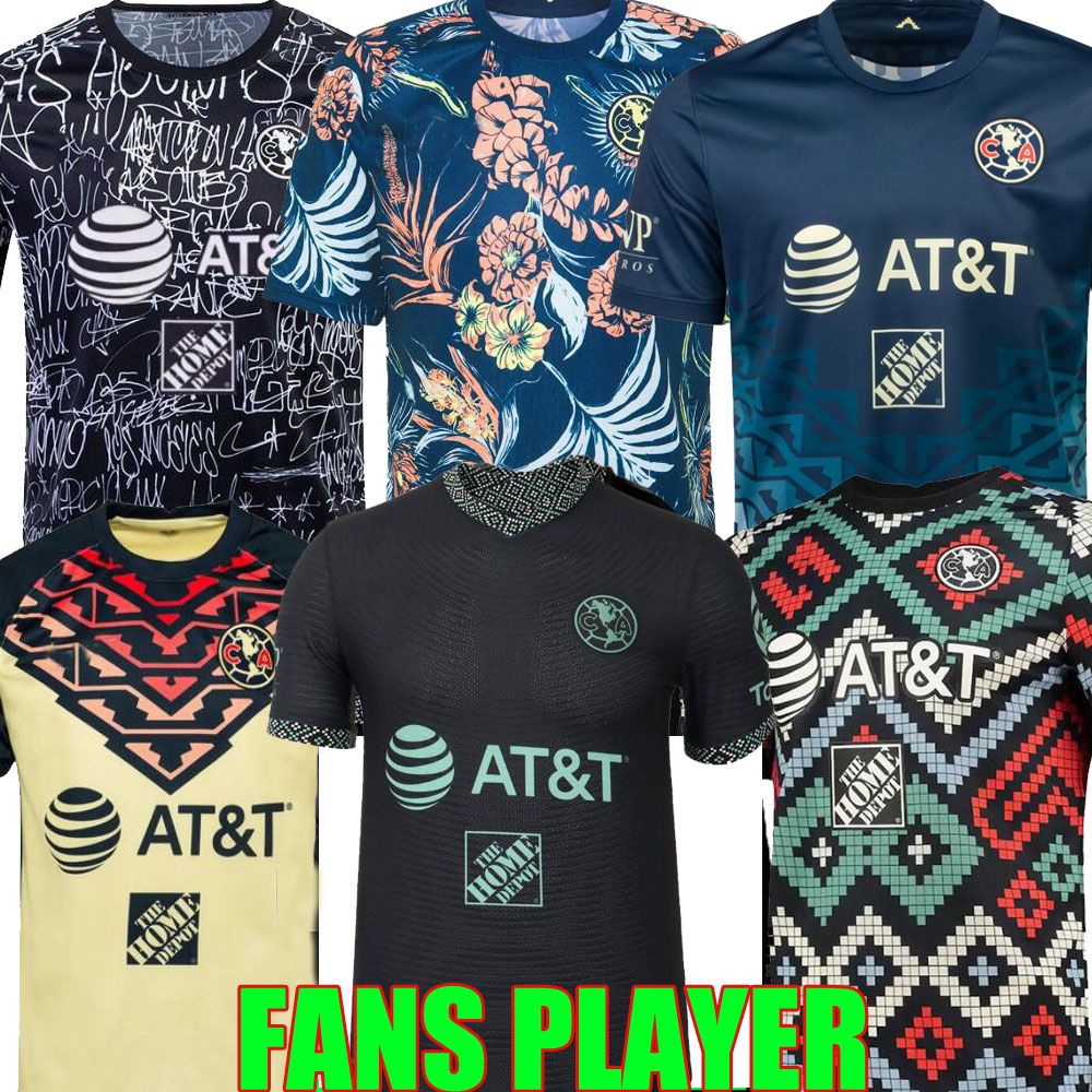 club america player version jersey