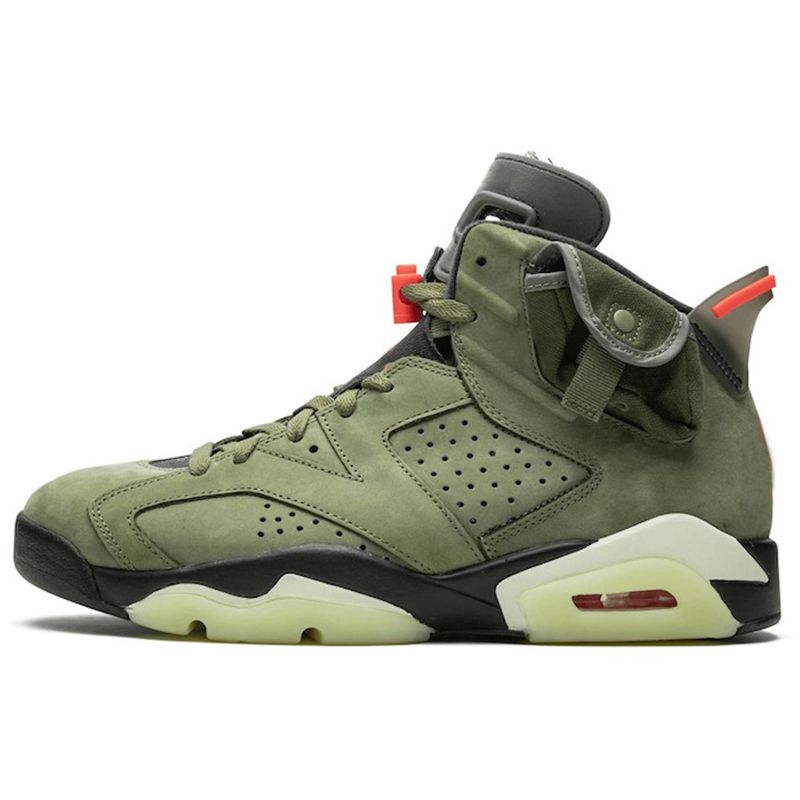 Acheter Pas Cher Nike Air Jordan 6 Jordan Retro Travis Scott 6 6s Vente  Chaude Avec Boîte Jumpman Infrarouge DMP Mens Basketball Chaussures Hare  Sneakers Olympic Baskers Du 36,16 € | Fr.Dhgate