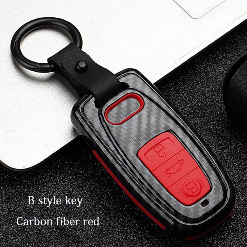 B style - Red Carbon fiber