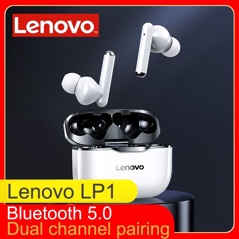 Nuevo Lenovo Lp1 Tws Auricular Inalámbrico Bluetooth 5.0 De 