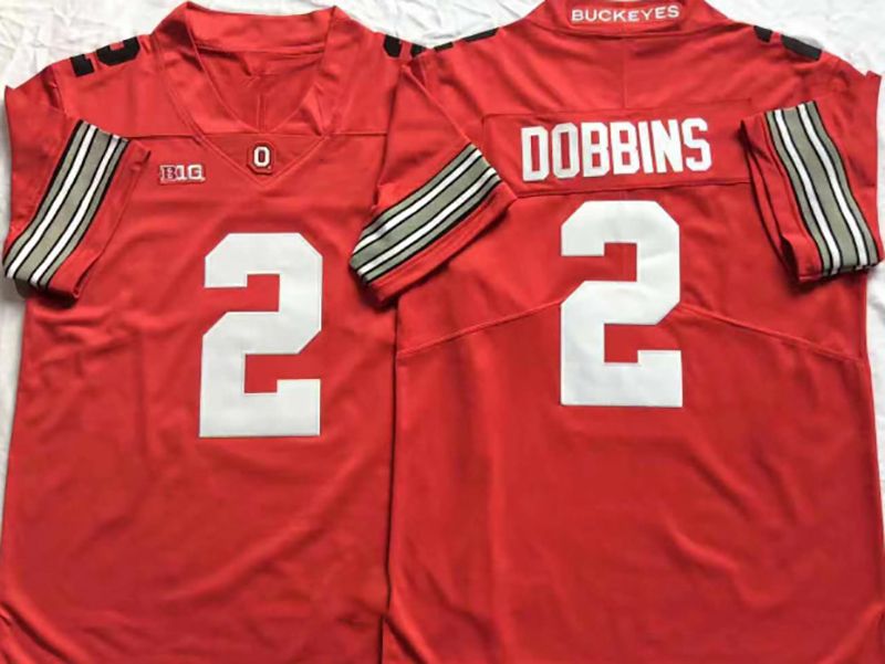 2 J. K. Dobbins red jersey