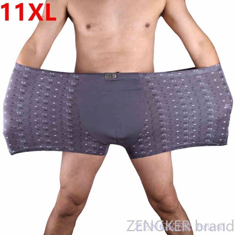 2021 Size Plus Mens Boxer Fat Guy Loose Under Pants Mens Boxers 9xl