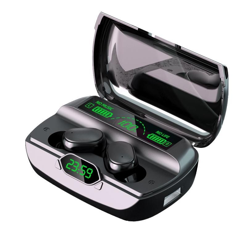 Acquistare G6 Cuffie Bluetooth Bluetooth Cuffie Wireless BT 5.1 TWS Auricolari  Auricolari Stereo Handsfree Microfono Microfono LED Display Con Power Bank  Economico | Consegna Veloce E Qualità | It.Dhgate
