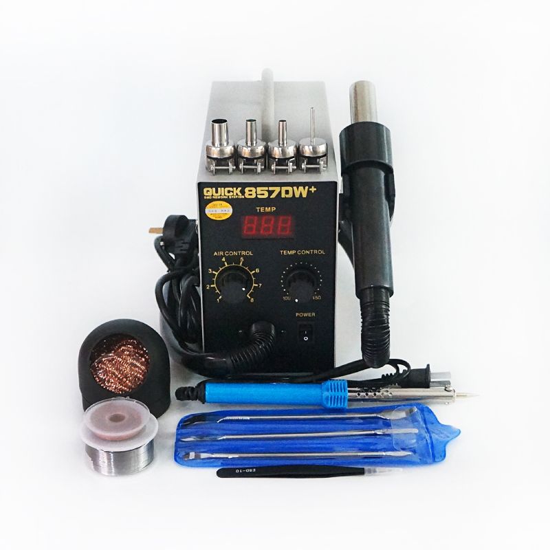 2021 BGA 40W Electric Soldering Iron With Soldering Station QUICK 857DW