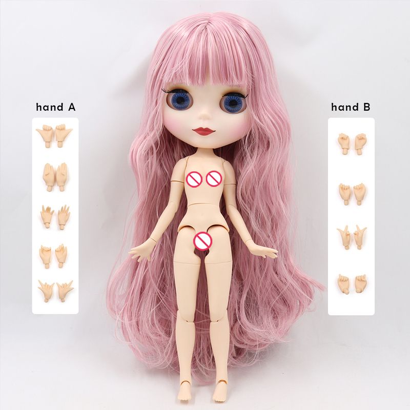 Vit hud-30cm doll11