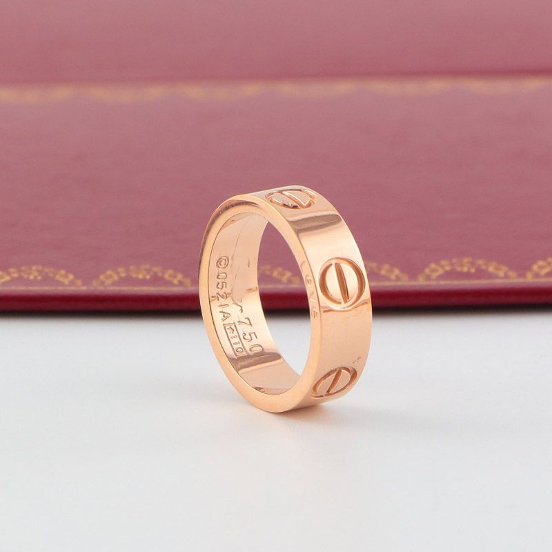 4mm rose gold ring