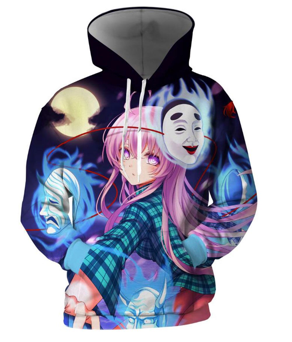 Compra Sudaderas Con Capucha Para Mujer Sudaderas De Anime Hombres Unisex  Pullovers Lindas Chicas Cómicas Sudadera Con Capucha Pulseras 3D Tops Tops  Ropa Para Parejas S 5XL Barato | Entrega Rápida Y