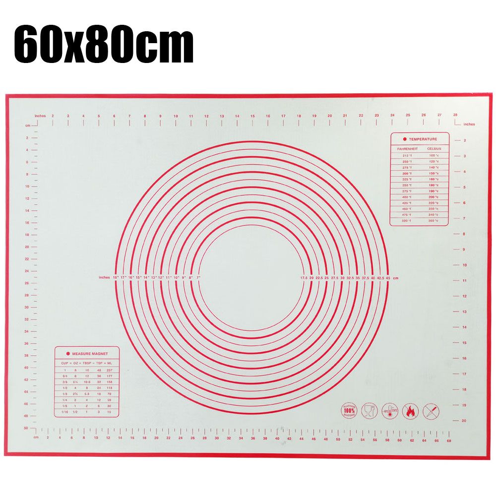 60X80CM الأحمر