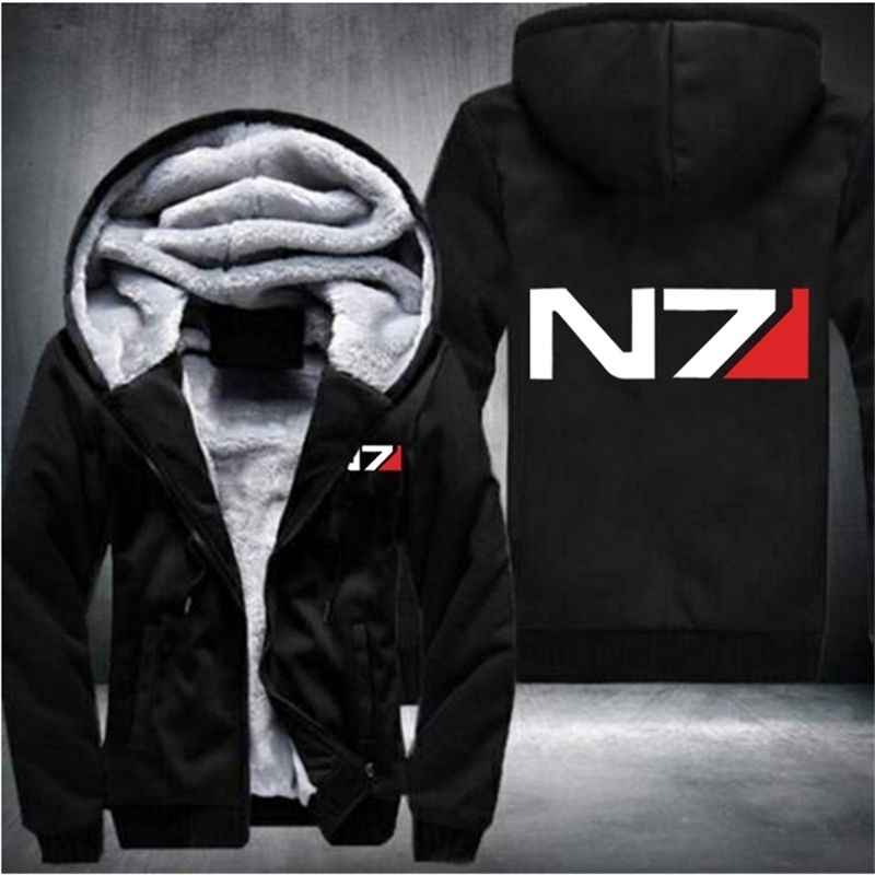 N7 Mass Effect 3 Sudadera con capucha de los hombres los sistemas alianza  militar emblema juego suéter chaqueta de los hombres ropa de mujer|Sudaderas  con capucha y sudaderas| - AliExpress