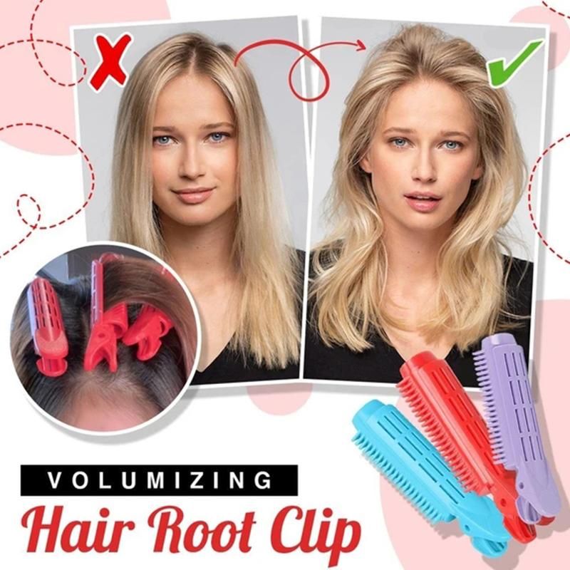 Party Favor Volumizing Hair Root Clip Curler Clips Clamps Roots Perm Rods  Styling Rollers Natural Drop
