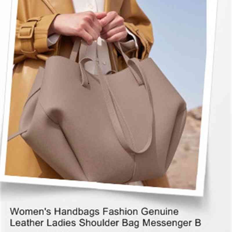 round leather handbolsa