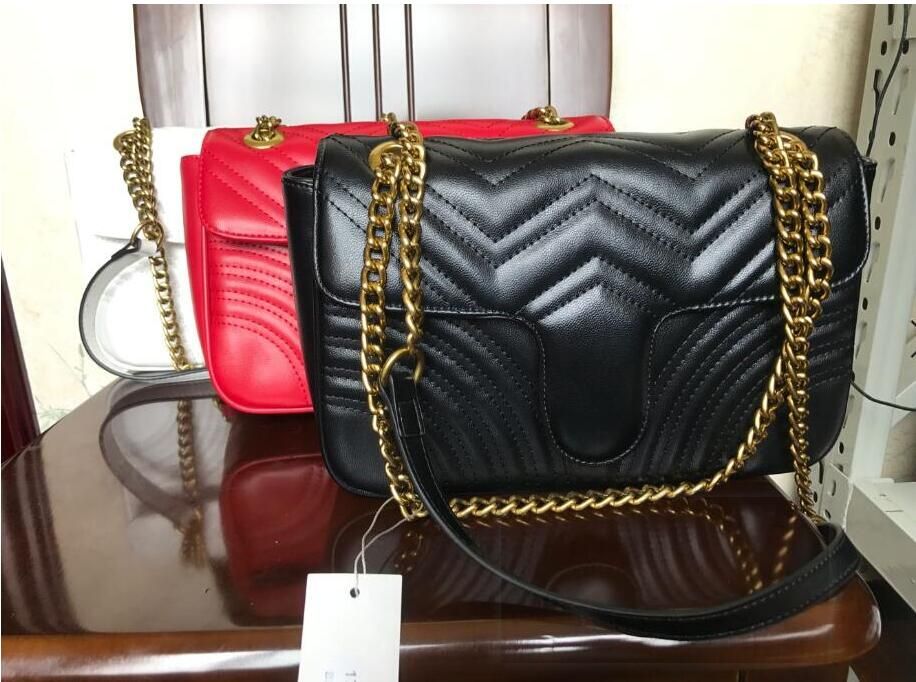 Compra Top Calidad Classic Cuero Crossbody Bag Gold Silver Cadena Caliente  Venta Nuevas Mujeres Bolsos Bolsos Bolsos De Hombro Bolsas Mensajero EEE340  Barato | Entrega Rápida Y Calidad | Es.Dhgate