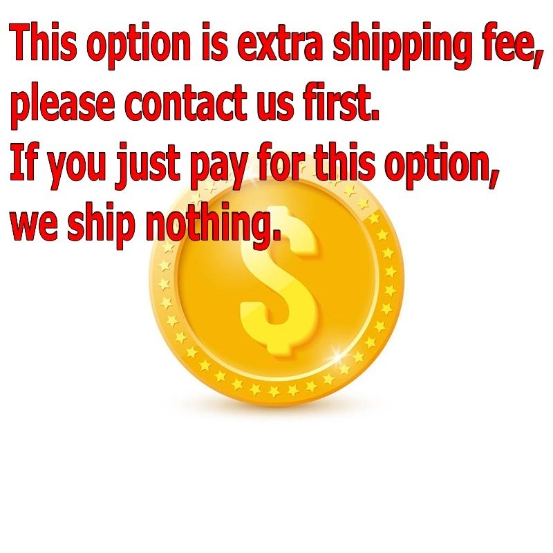 Not sold separately:Extra shipping fee