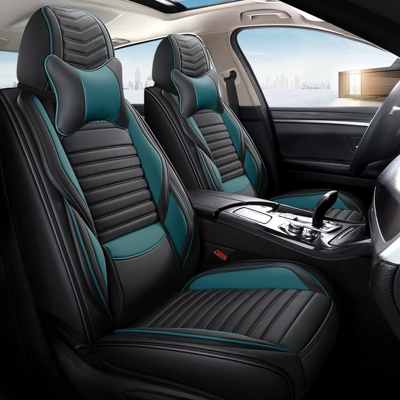 Car seat covers fit Kia Venga blue full set black Car seat covers fit Kia Venga blue full set black