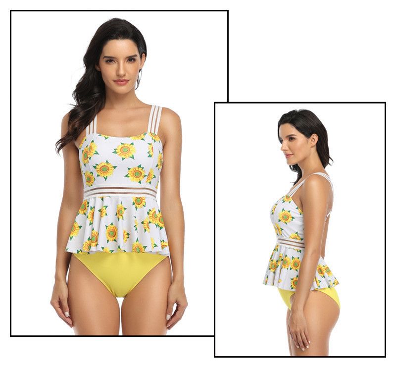 Tankini giallo.