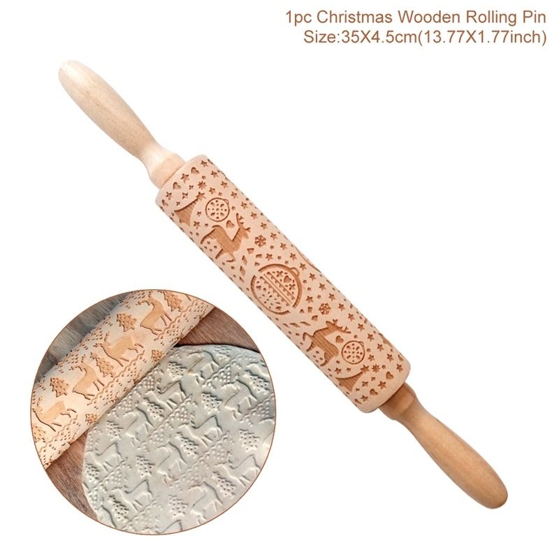 Xmas Rolling Pin 3