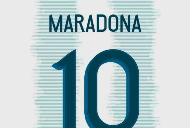 20-21 Argentinië Home Nameset