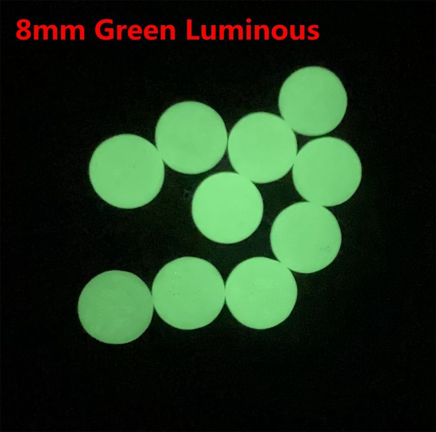 8mm verde luminoso