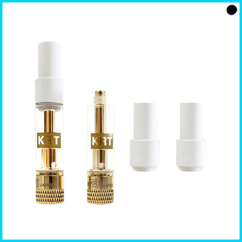 Krt Empty Carts Vape Cartridge 0.8 1.0ml Ceramic Coil Atomizer Smart