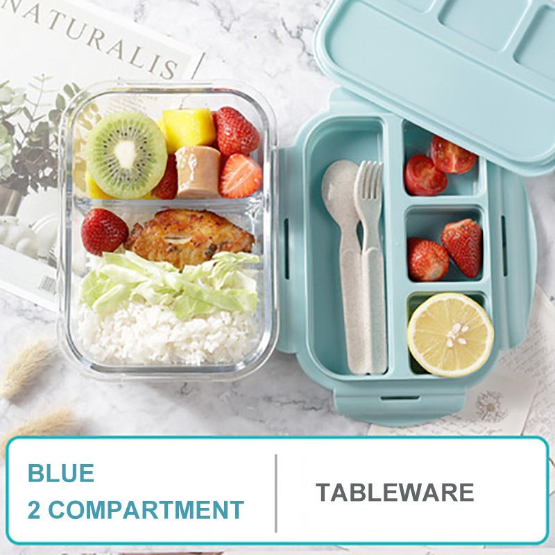 Blue 2 Compartment-1000ml