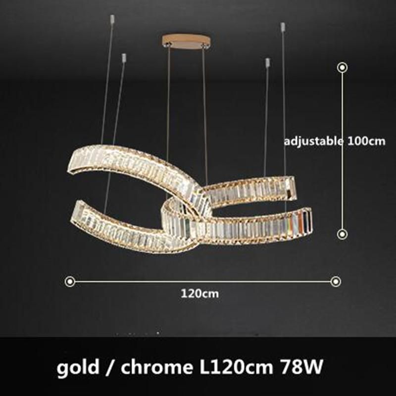 L120cm 78W changeable chrome color