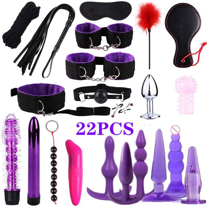 22pcs Purple