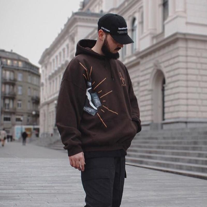 Ladder Hoodie Men Women Sweater Jacket 