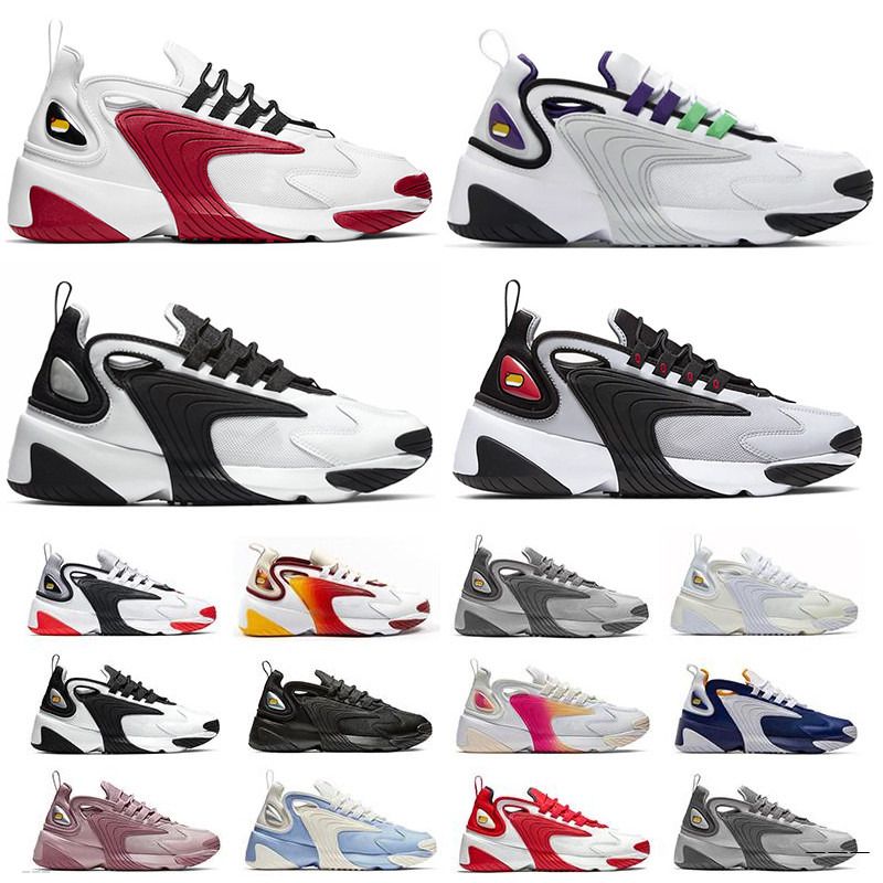 M2K Tekno Zoom 2k 새로운 줌 M2K 2K Tekno 2000 Mens 캐주얼 신발 Womens 트리플 블랙 화이트  다이나믹 옐로우 90S 스타일 통기성 스포츠 운동화 FG6P 제조사 bestwishes188, ₩41,152 | DHgate.com.