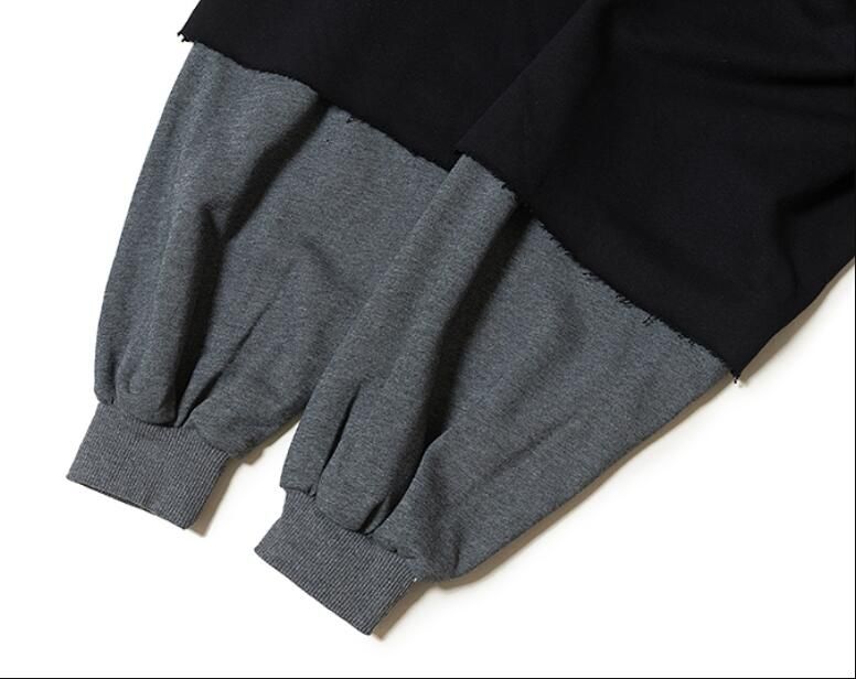 gosha rubchinskiy layered moletom com capuz