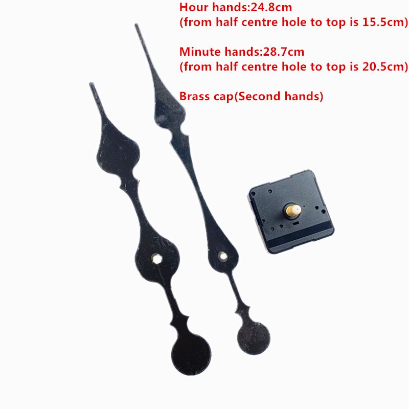 DIY Wall Quartz Clock Movement Mechanism Replacement Kits Large Clock