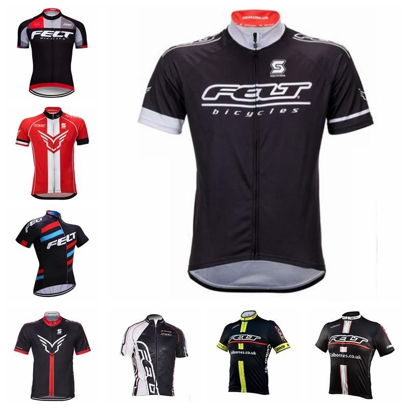 2019 Felt Summer Cycling Jersey Quick Dry Short Sleeve Cycling Shirt