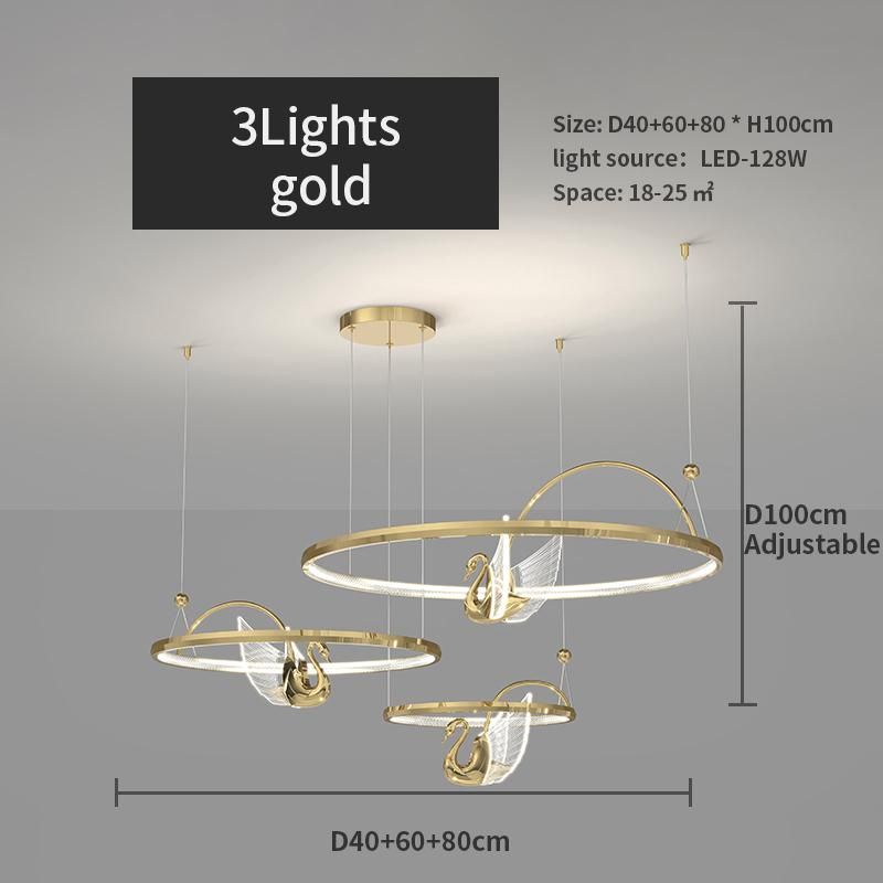 3lights-guld trikromatiskt ljus