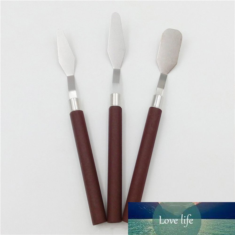 Set Coltelli da Pittura Raschietto per Miscelazione Pittura Coltello per Tavolozza in Acciaio Inox Spatola della Pittura con Manico Legno Coltelli per Pittura Acrilica Tela Olio 2 Pezzi
