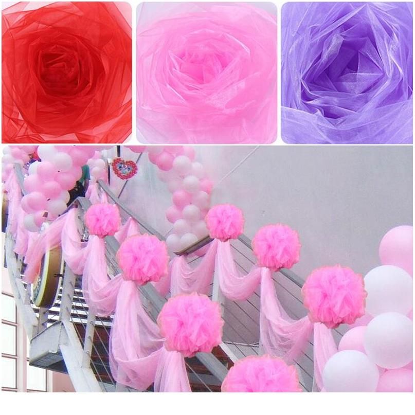 Details about   10m/lot 48cm Yarn Crystal Tulle Organza Sheer Gauze Element Baby Girls 