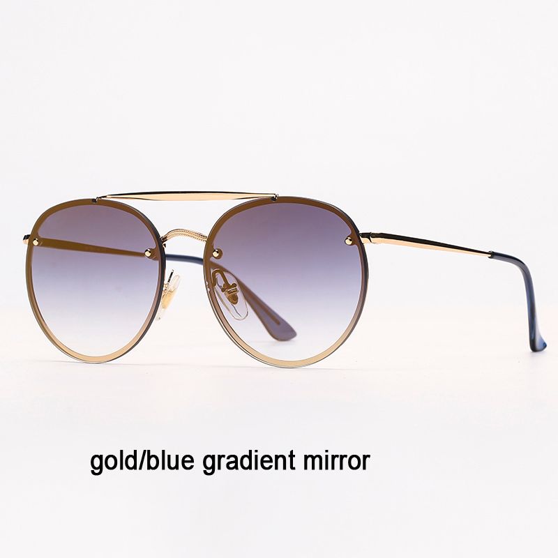 0s gold/blue gradient mirror